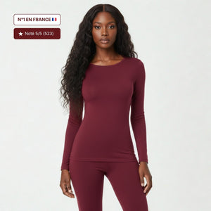 Ensemble thermique - effet seconde peau