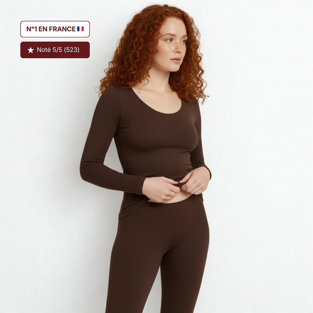 Ensemble thermique - effet seconde peau